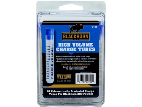 Blackhorn 209 High Volume Charge Powder Tubes Pack of 10