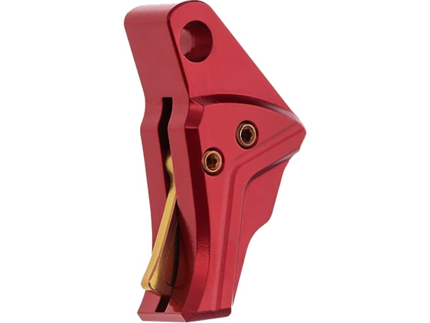 Tyrant Designs I.T.T.S Trigger Shoe Glock Gen 3-4 Red/Gold