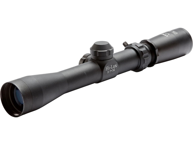 Leatherwood Hi-Lux MK2 Long Eye Releif Scout Scope 1" Tube 2-7x 32mm Illuminated Red BDC Reticle Black
