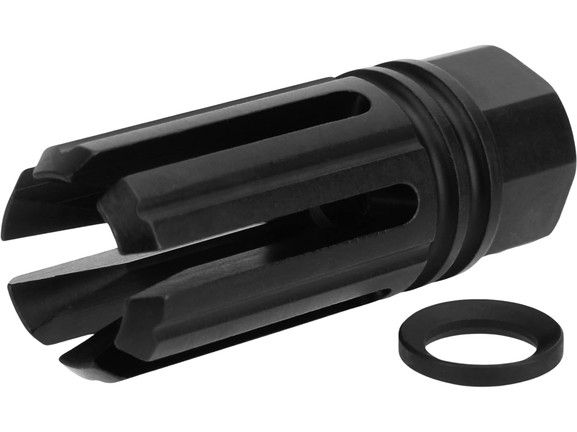 AR-STONER 6 Prong Muzzle Brake 1/2-28 Thread AR-15 5.56/223 Nitride