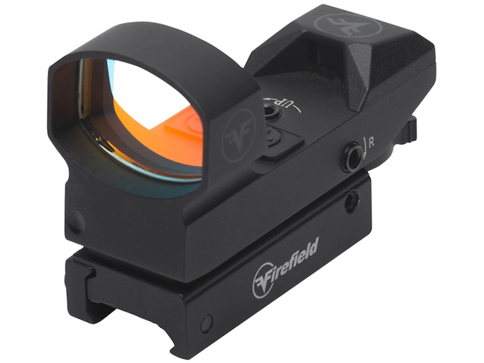 Firefield Impact Reflex Red Dot Sight 1x 4 Pattern (Dot, Cross, Cross-Circle, Circle-Dot) Reticle Picatinny/Weaver-Style Mount Matte Black