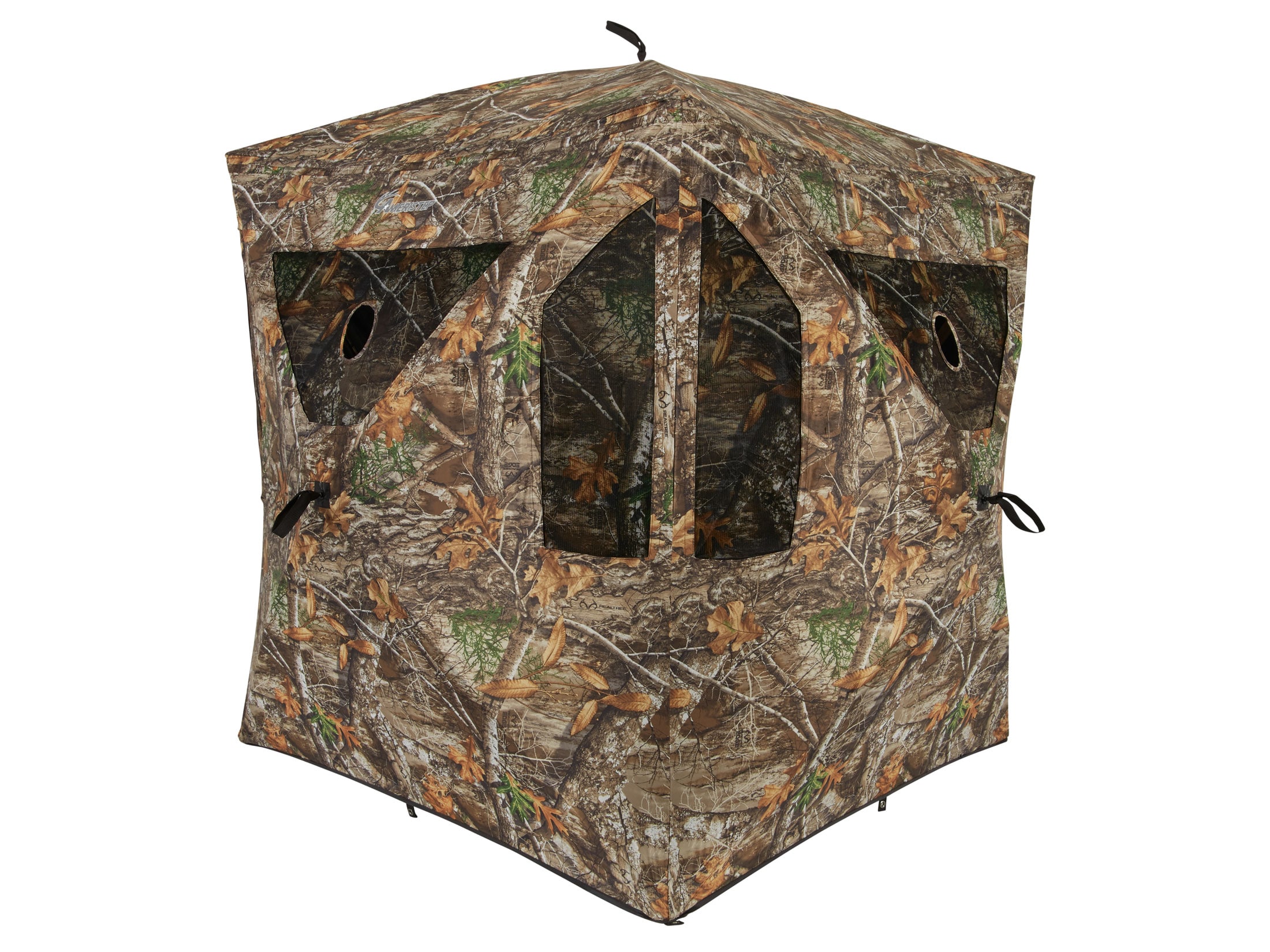 Ameristep Brickhouse Ground Blind 67 x 59 x 59 Polyester Realtree Edge