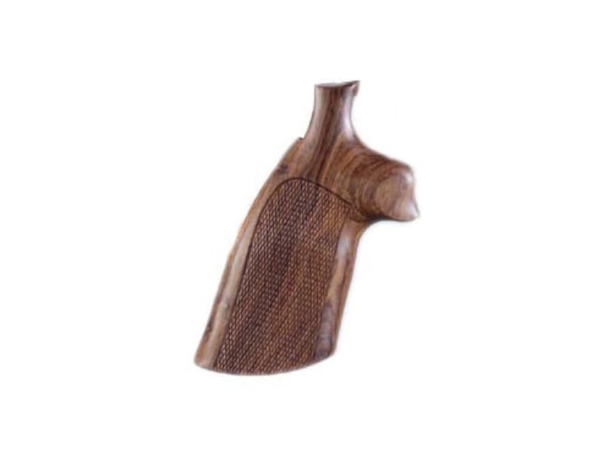 Smith & Wesson Grips Finger Grooves S&W K Frame Rosewood