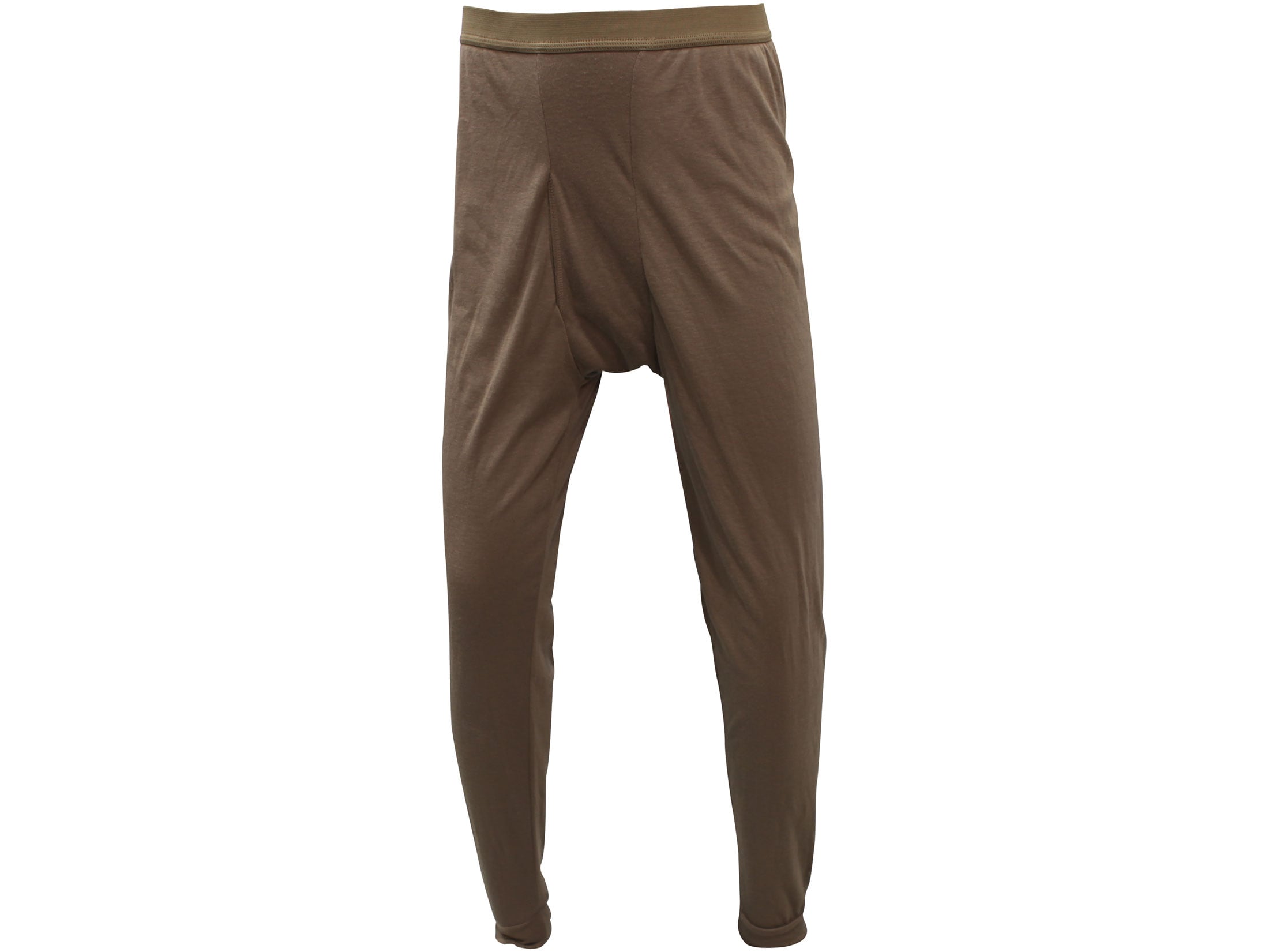 Military Surplus Lightweight Base Layer Pants Grade 2 Polyester Brown