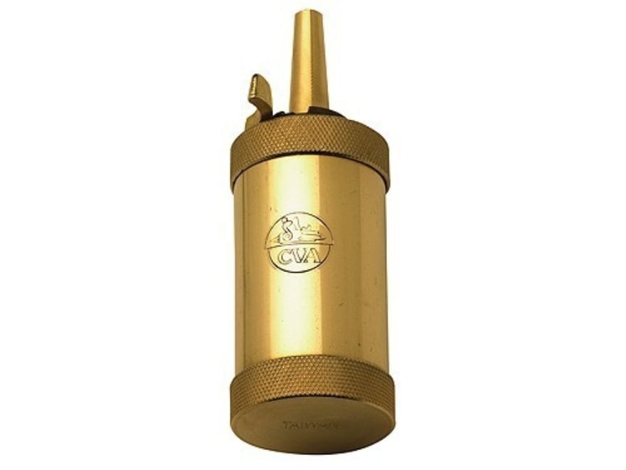 CVA Powder Flask Brass 2.5oz