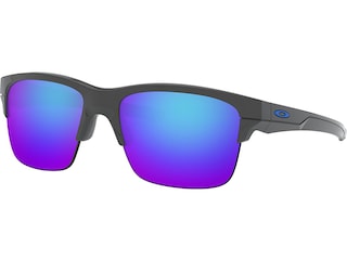 Oakley Thinlink Sunglasses Dary Gray Frame/Sapphire Iridium Lens