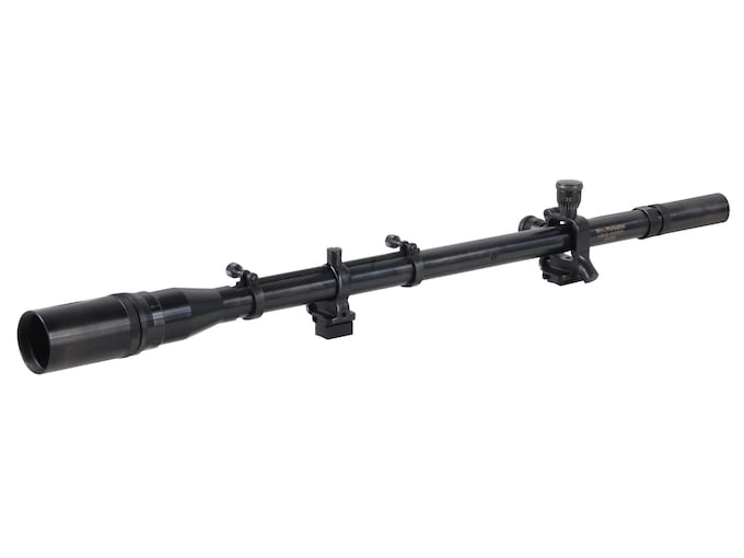 Leatherwood Hi-Lux William Malcolm USMC Rifle Scope 0.75" Tube 8-8x 31mm Fine Crosshair Reticle Matte Black