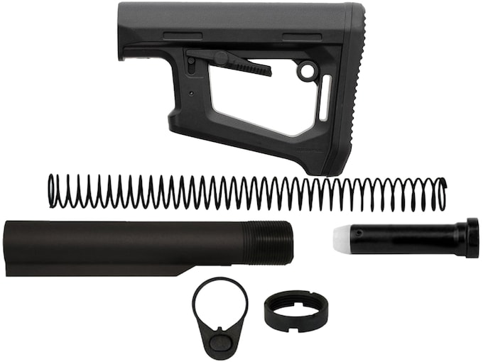 AR-STONER AR-15 Deluxe Collapsible Stock Kit with Magpul DT-PR Stock Black