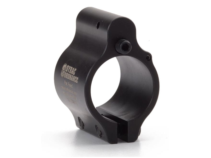 Syrac Ordnance Gen II Click-Adjustable Clamp On Gas Block AR-15,