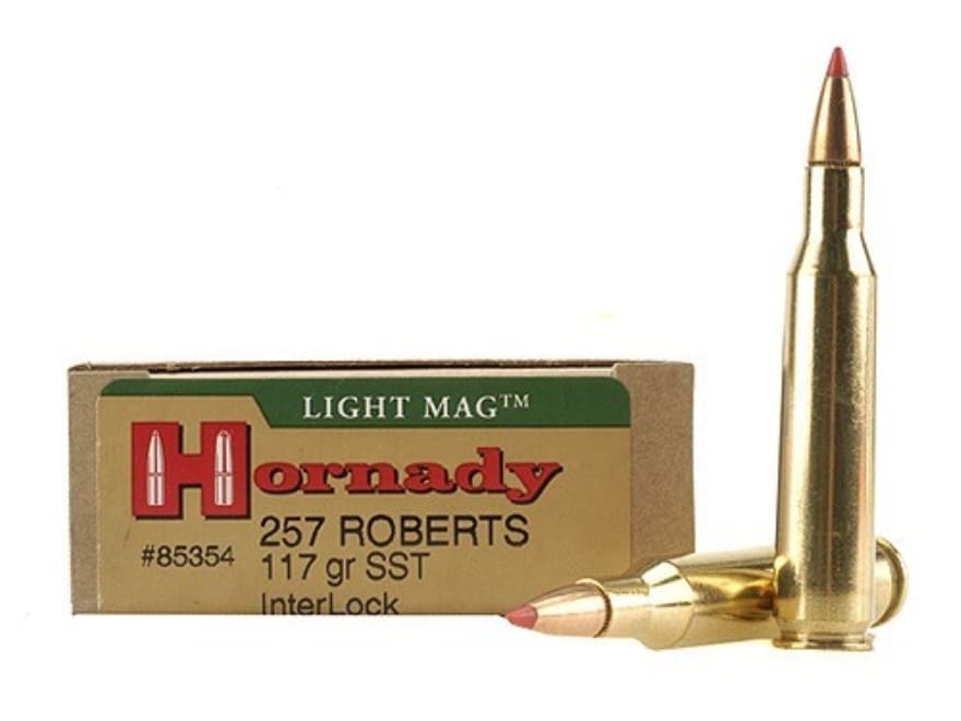 Hornady Light Mag Ammo 257 Roberts 117 Grain Sst Box Of 20