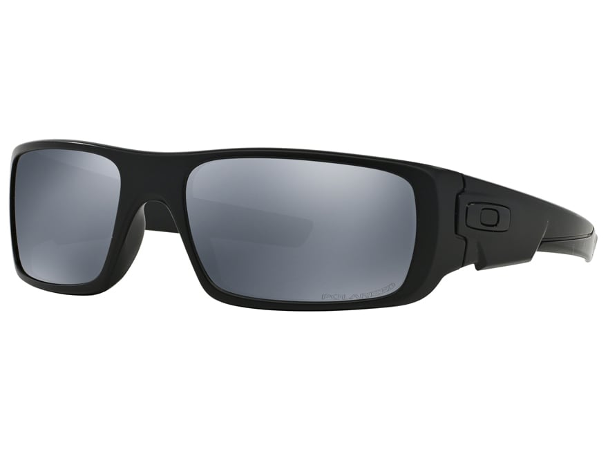 Oakley Crankshaft Polarized Sunglasses Matte Black Frame/Black Iridium