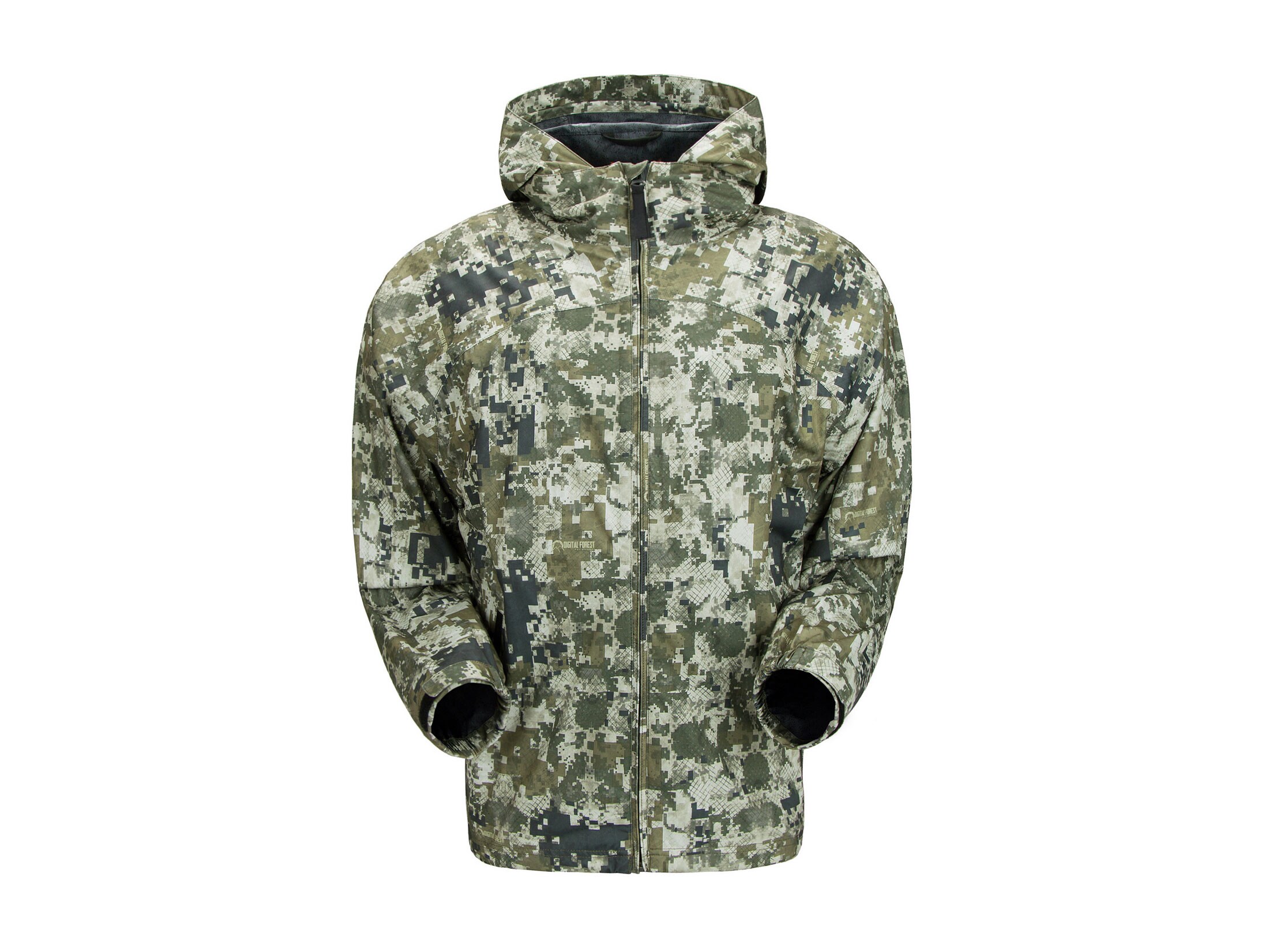 Plythal Men's Ultralight Packable Waterproof Rain Jacket Polyester