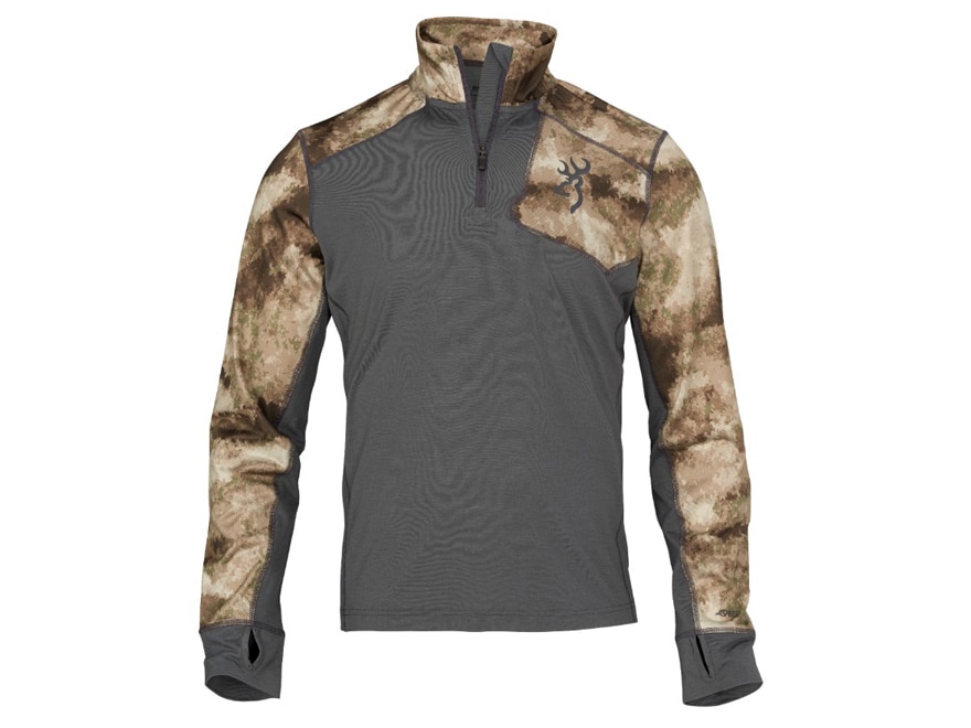 Browning Men's Hell's Canyon Speed MHS-FM Base Layer 1/4 Zip Long