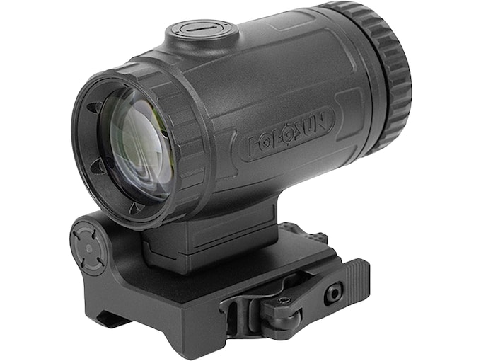 Holosun HM3X Micro 3x Flip Magnifier with QD Mount Aluminum Matte Black
