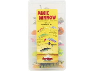 Northland Mimic Minnow Panfish kit 24 pieces total