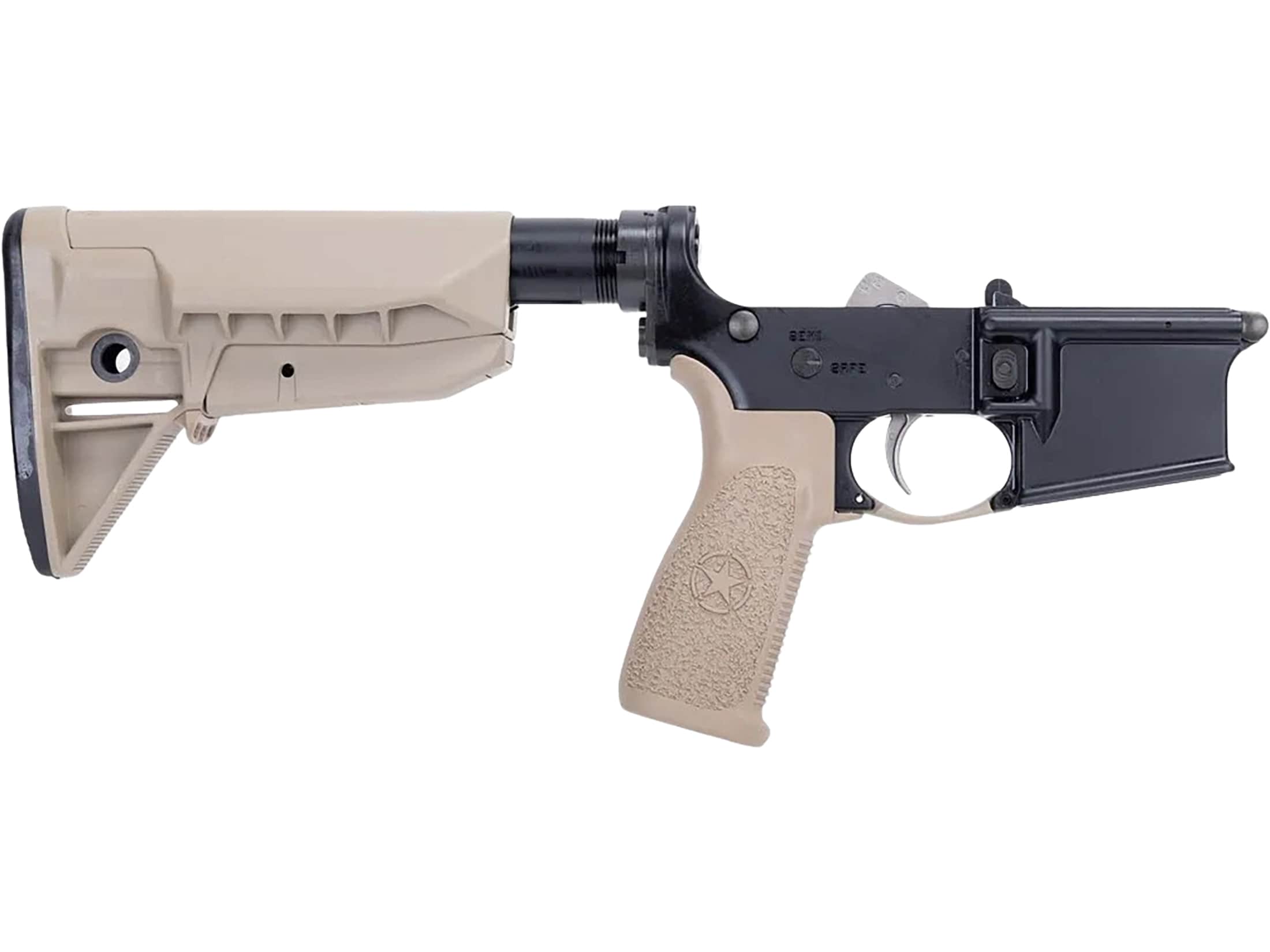 BCM MK2 RMS-M1T0 Mod-0 SOPMOD AR-15 Complete Lower Receiver