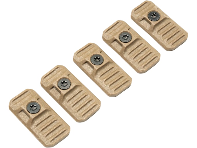 Strike Industries LINK Rail Cover Kit M-LOK, KeyMod Polymer Flat Dark Earth 5PK