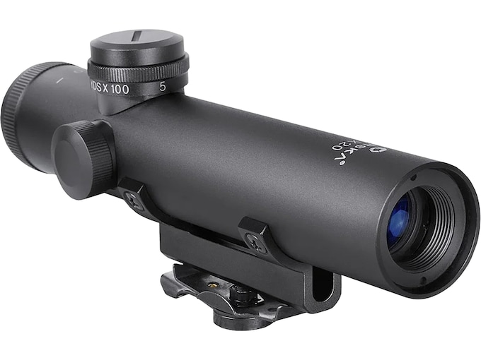 Barska Electro Sight Rifle Scope 1" Tube 4x 20mm Mil Dot Reticle Matte Black