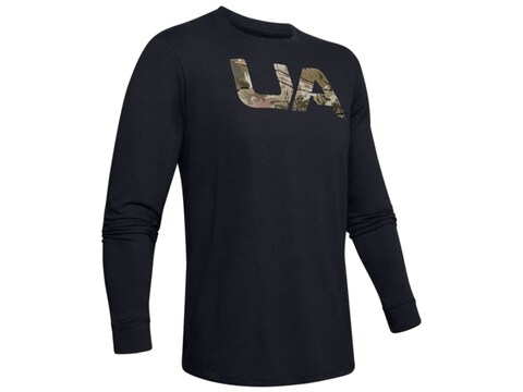 Under Armour UA Camo Fill Long Sleeve T-Shirt Cotton/Poly