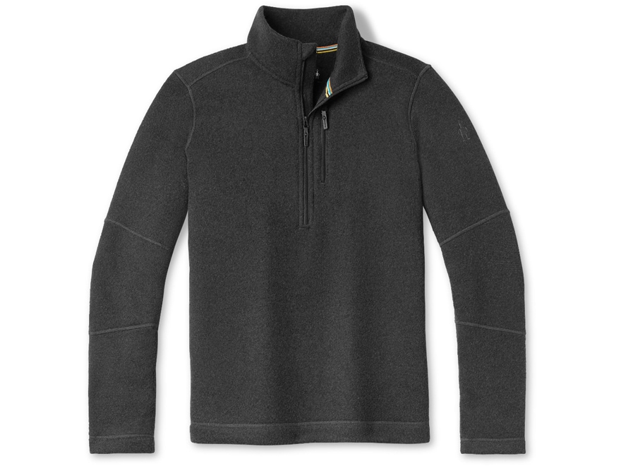 Smartwool Men's Hudson Trail Quarter Zip Sweater Acorn Large