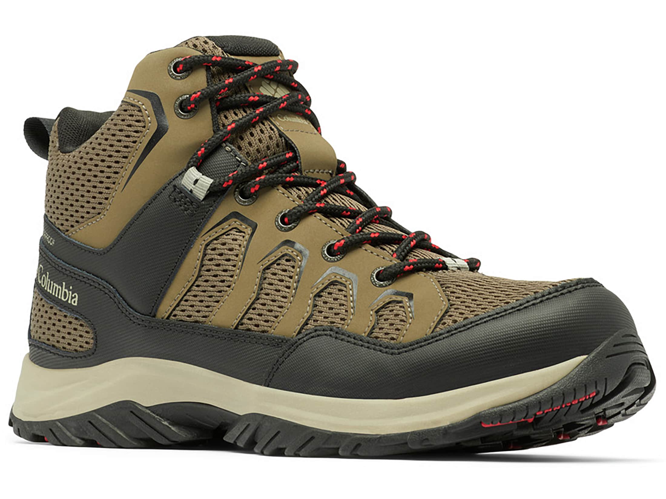Columbia Granite Trails Mid WP Hiking Boots Leather/Synthetic Dark