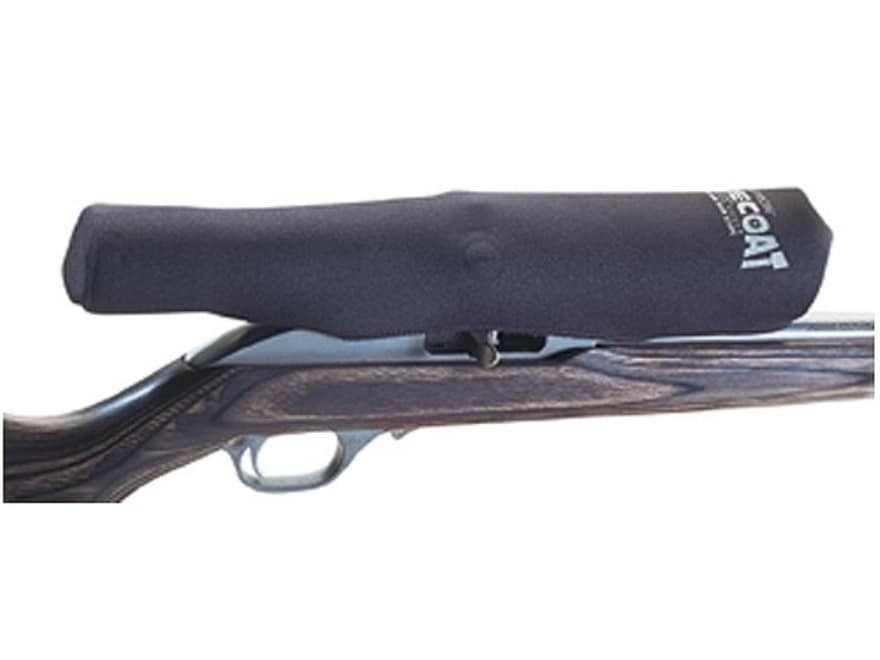 Black Neoprene Rifle Gun Scope Sight Cover Protector Shield Jacket Sock 
