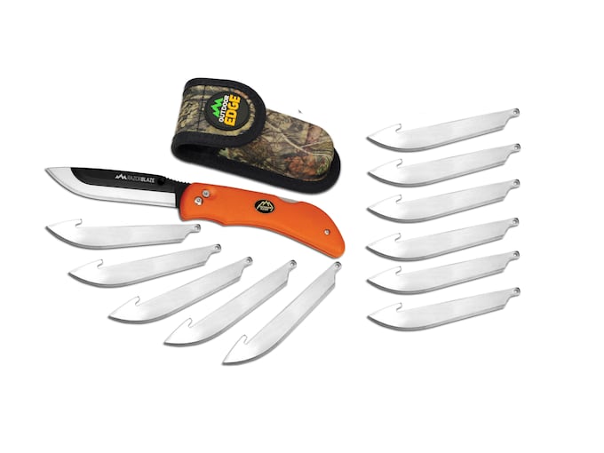 Outdoor Edge Razor-Blaze Folding Hunting Knife 3.5 Replaceable SS