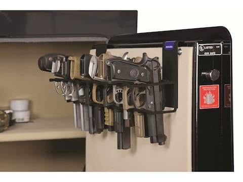 Rack'Em Racks The Holster Safe Door 9 Pistol Rack Black