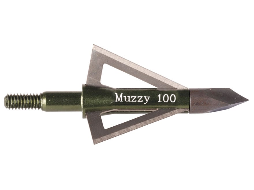 Muzzy 3 Blade Broadhead 100 Grain Pack Of 6 5893