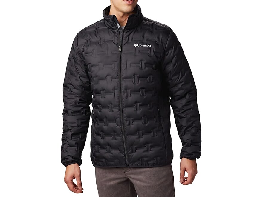 Columbia Men's Delta Ridge Down Insulated Jacket Polyester Black Large