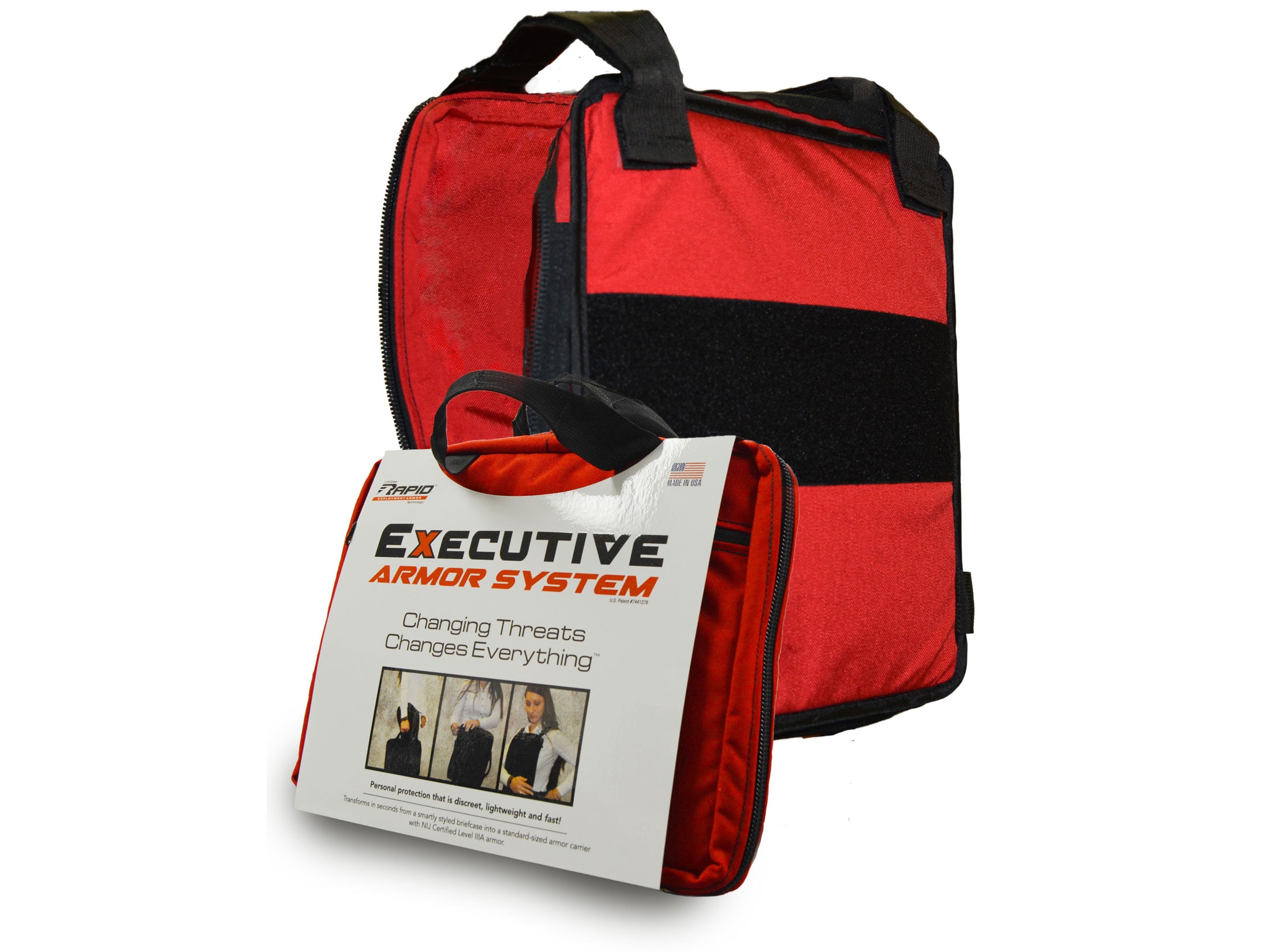 Rapid Deployment Armor Executive Body Armor System Red