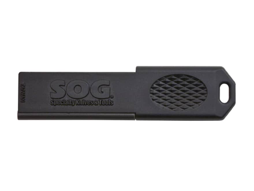 SOG Fire Starter/Sharpener Ceramic Ferrocerium Rod Polymer Black