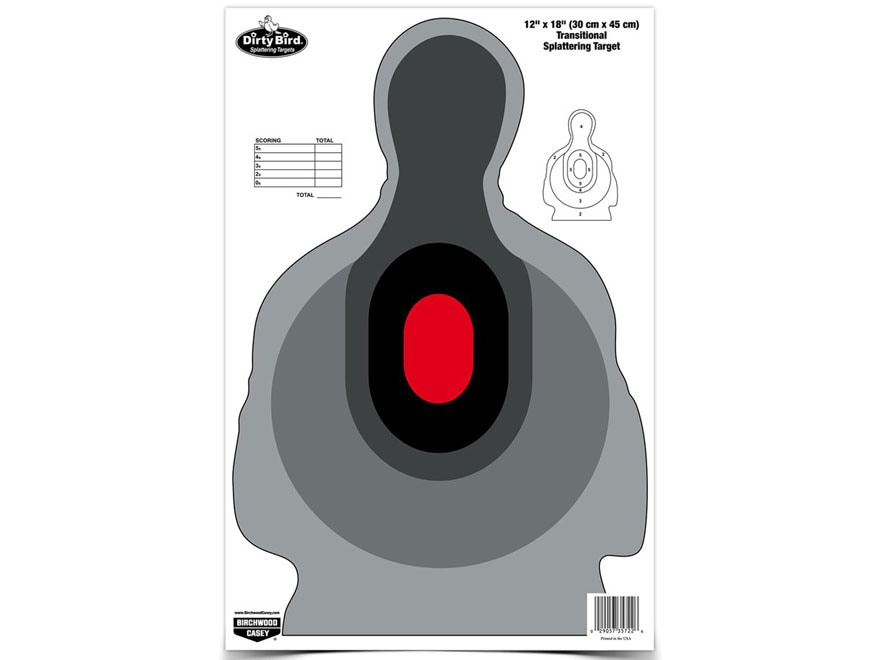 Birchwood Casey Dirty Bird 12 x 18 Transitional Silhouette Targets