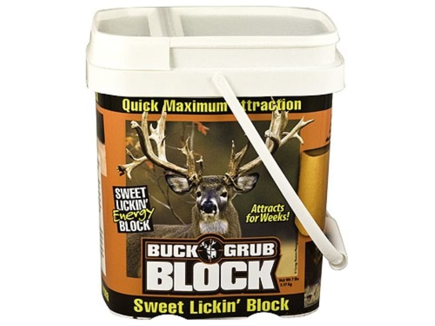 Evolved Habitats Buck Grub BLOCK Deer Attractant 4.5 lb