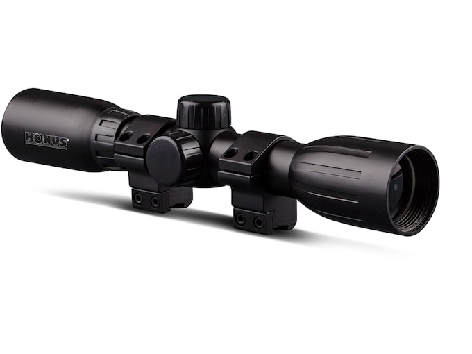 Konus Fire Rifle Scope 4x 32mm Duplex Reticle Matte Black