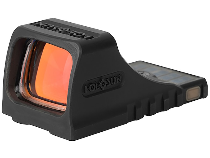 Holosun SCS-MOS Reflex Red Dot Sight 1x Selectable Green Reticle Solar/Battery Powered for Glock MOS Matte Black