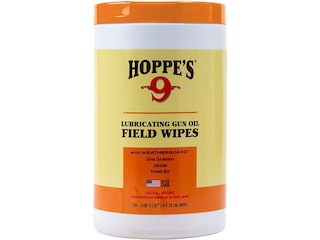 Hoppe's Large Lubricating Gun Oil Field Wipes