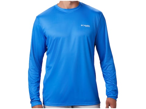 Columbia Men's PFG Terminal Tackle Americana Long Sleeve Shirt Polyester