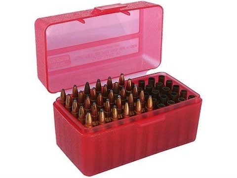 MTM Flip-Top Ammo Box 17 Remington 204 Ruger 223 Remington 50-Round