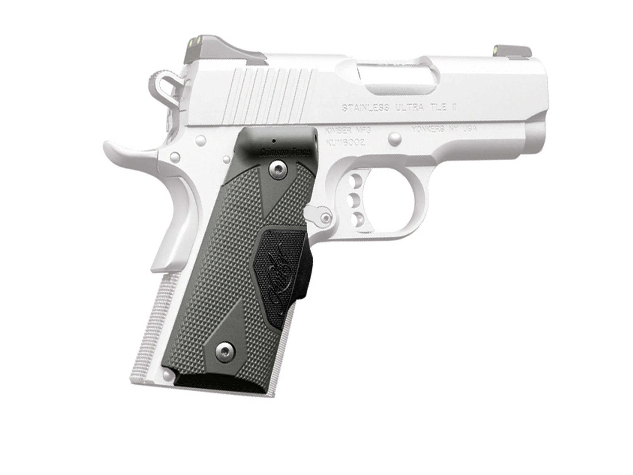 Crimson Trace Lasergrips 1911 Compact (Officer) Front Activation