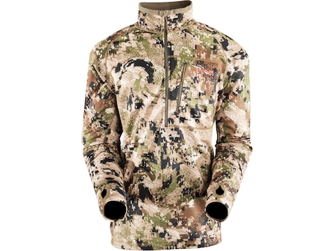 Sitka Gear Men's Traverse Zip-T Base Layer Long Sleeve Shirt Polyester
