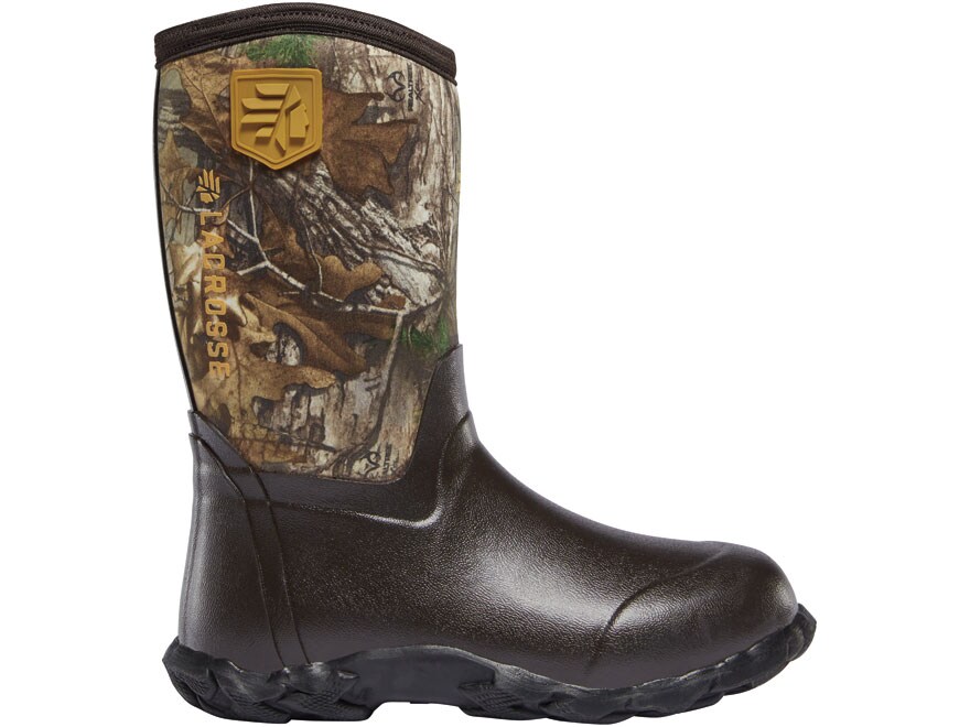 LaCrosse Lil' Alpha Lite 16 5mm Insulated Hunting Boots Rubber Over