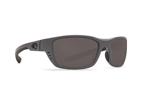 Costa Del Mar Whitetip Polarized Sunglasses Matte Gray Frame/Gray Lens