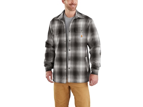 sherpa lined flannel shirt jac