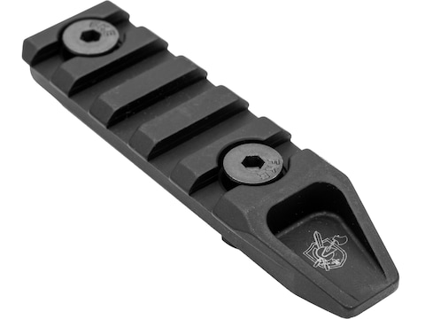 Knights Armament 1913 Picatinny Rail Section 5-Slot M-Lok Aluminum Black