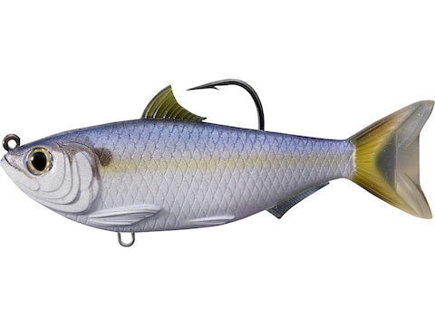 LIVETARGET Threadfin Shad 3.5 Swimbait Green/Bronze