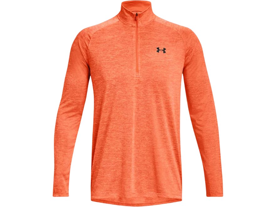 Under Armour Men's Tech 2.0 1/2 Zip Shirt Glacier Blue/Black Medium