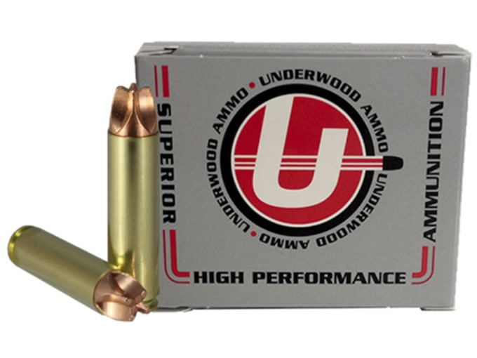 Underwood 45 Raptor Ammo 220 Grain Lehigh Xtreme Defense Fluted Lead Free Box of 20