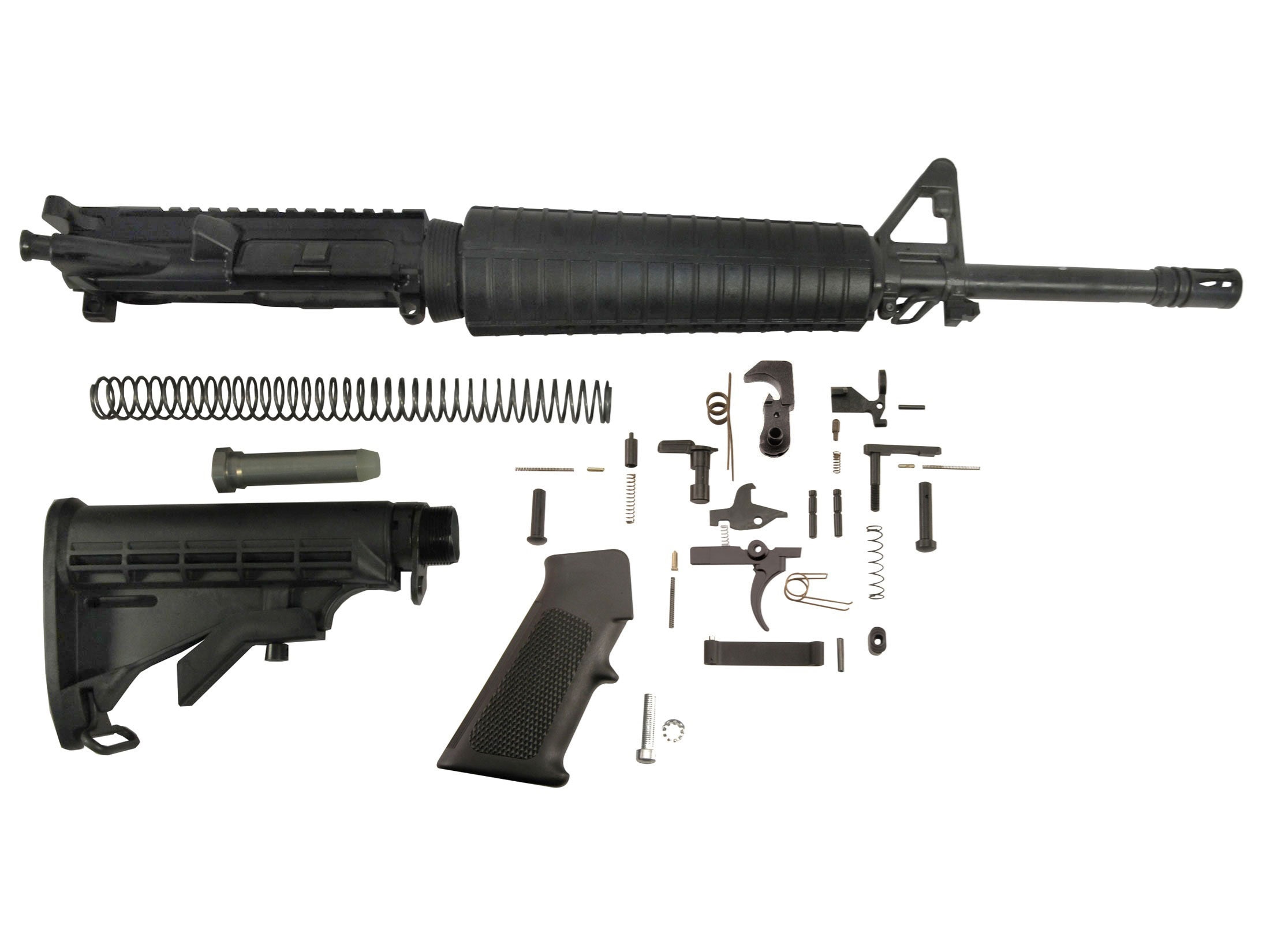Del Ton Ar 15 Mid Length Carbine Kit 5 56x45mm Nato 1 7 Twist 16