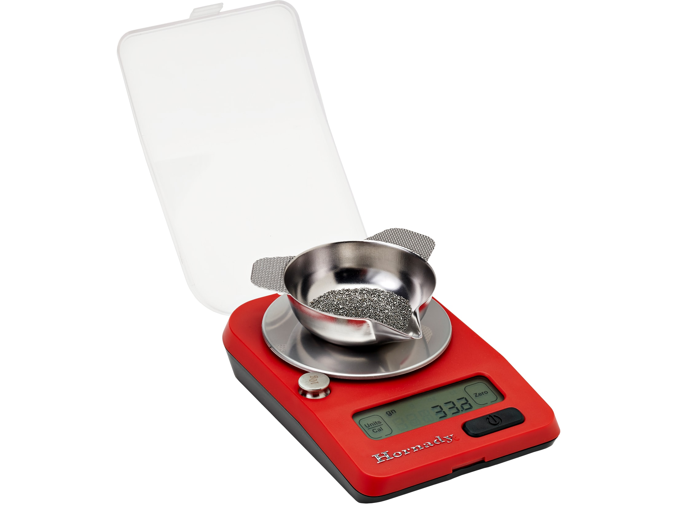 Lyman Pocket Touch Digital Scale Set scoop with funnel and calibration weight 